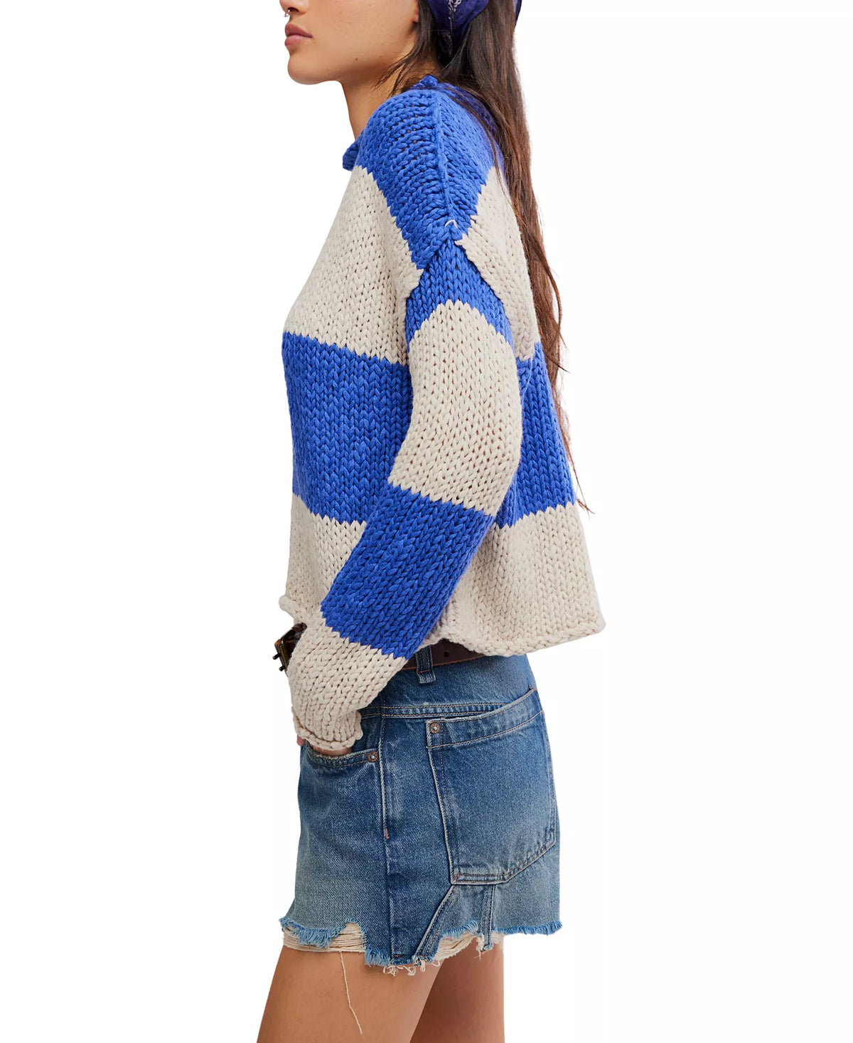 Free People Opal Rugby Stripe Sweater