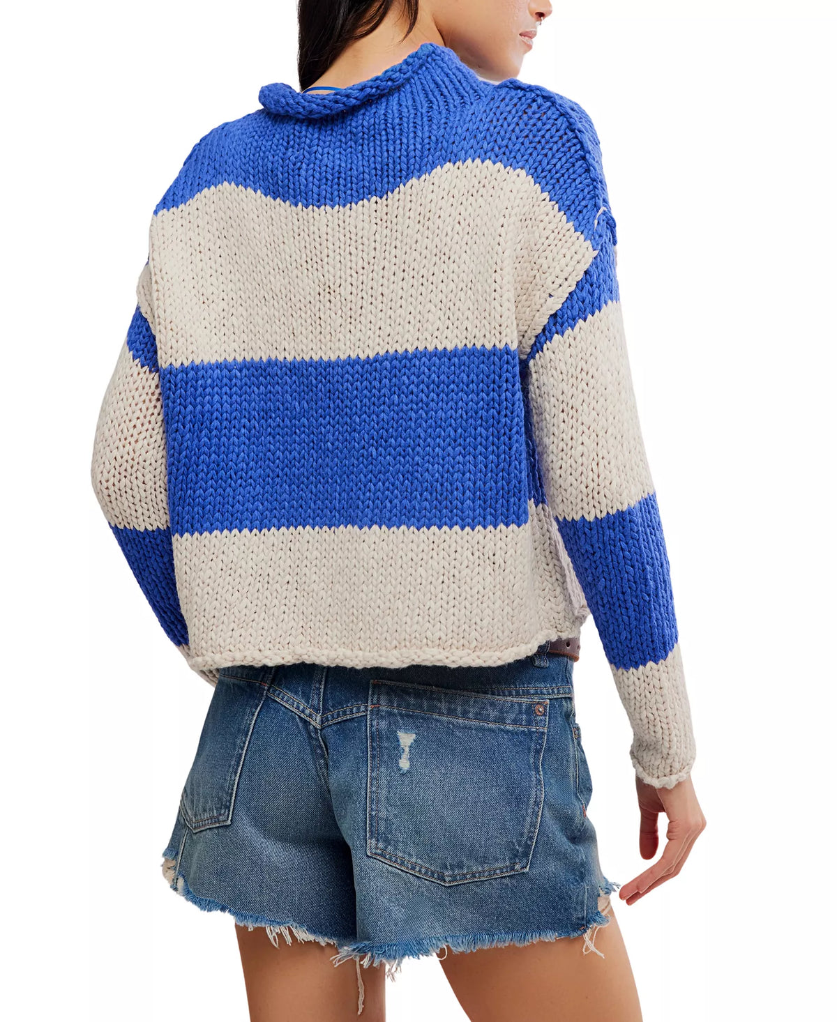 Free People Opal Rugby Stripe Sweater