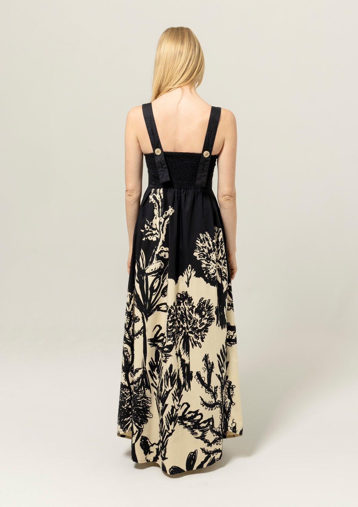 BEL KAZAN Janie Dress in Midnight Lagoon
