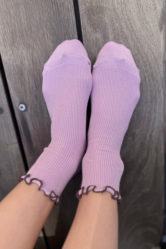 Le Bon Shoppe The Petite Ruffled Modal Socks