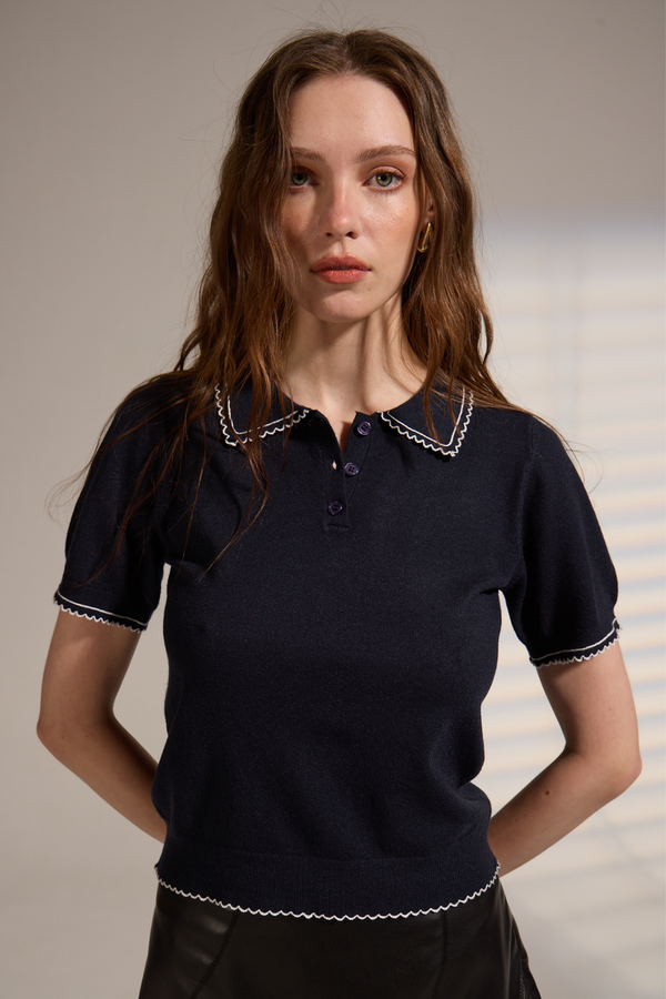 DELUC Springsteen Knit Polo - Adorn