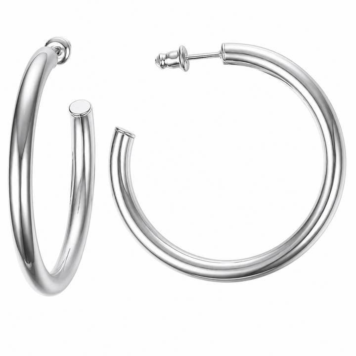 SAHIRA Clara Hoops - 1.5"