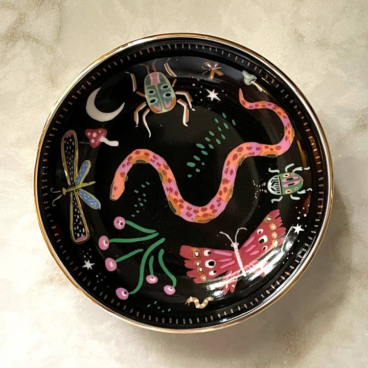 Idlewild Co. Porcelain Trinket Dish