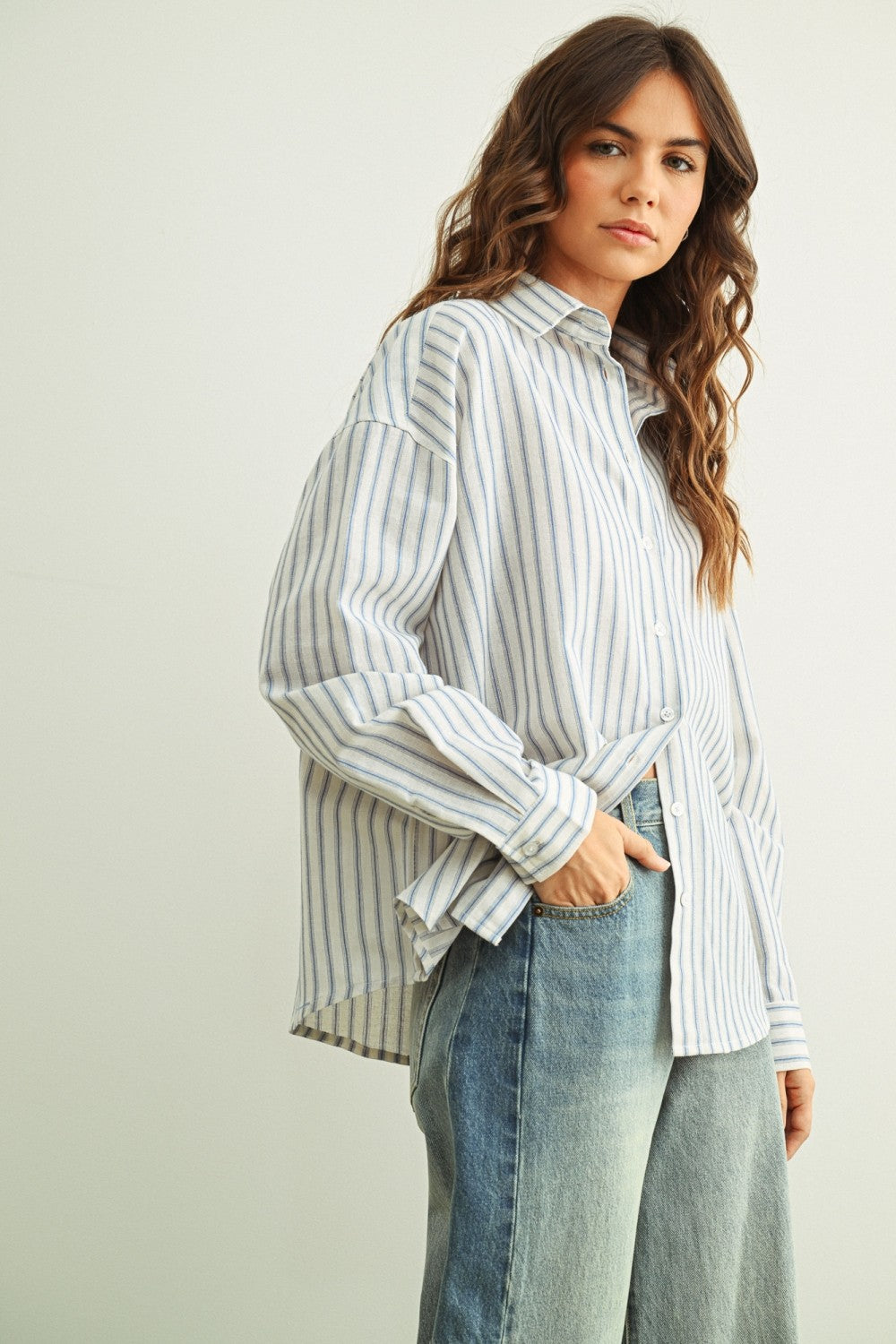 NYLAND Briella Striped Shirt