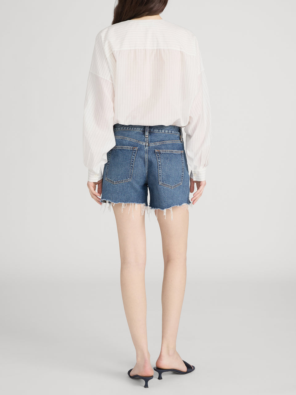 FRAME The Long Hang Short in Goose