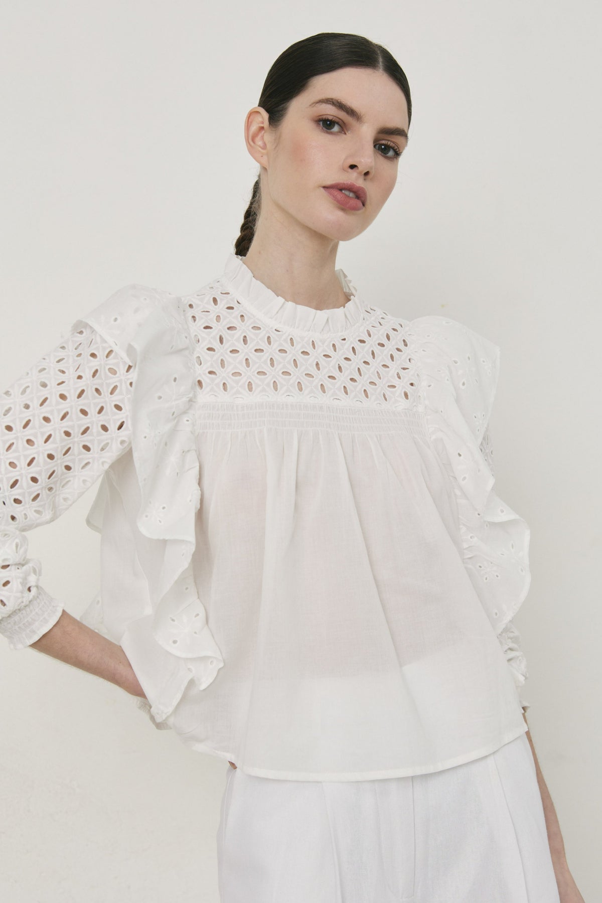 DELUC Tiziano Blouse Off White
