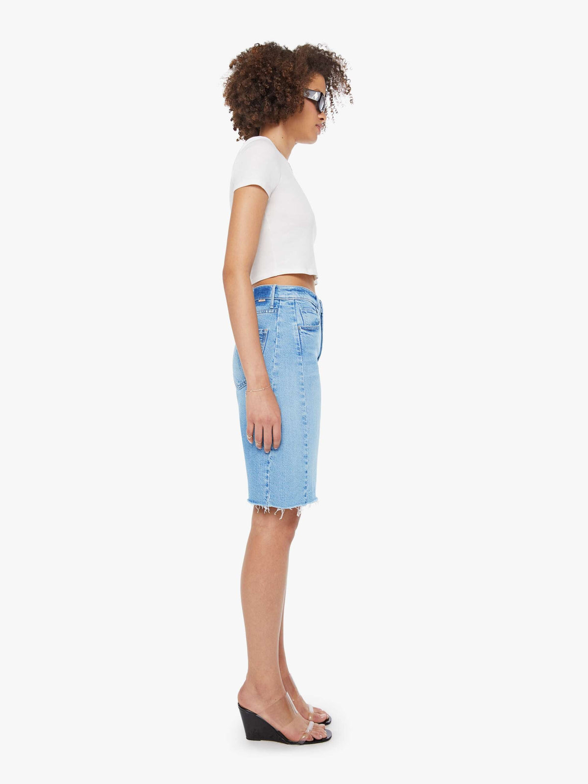 Mother The Half-Pipe Bermuda Fray in Sow Surreal