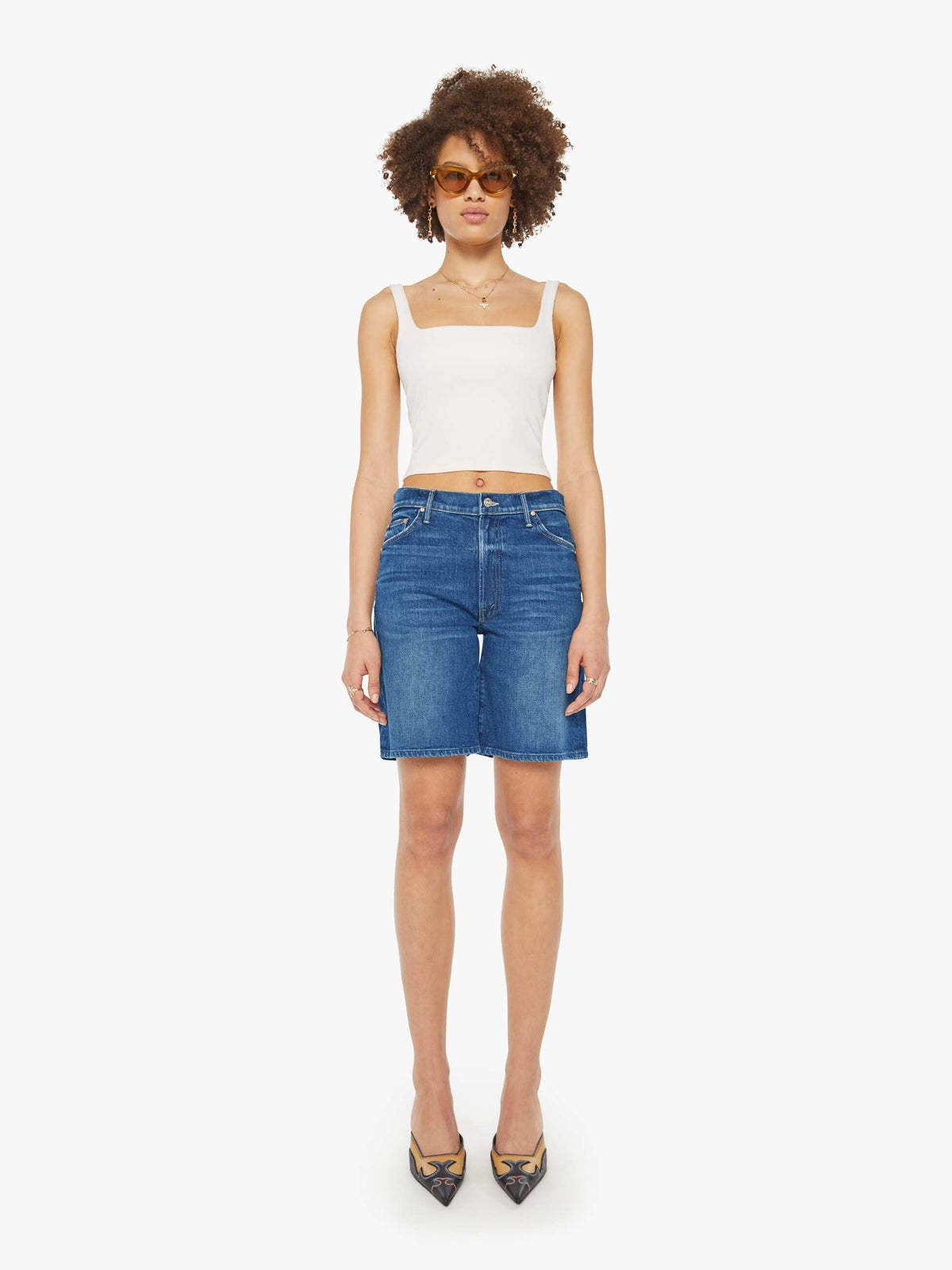 Mother The Undercover Bermuda Short in Where The Sun Dont Shine