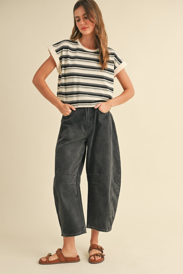NYLAND Michaela Multi Striped T-Shirt