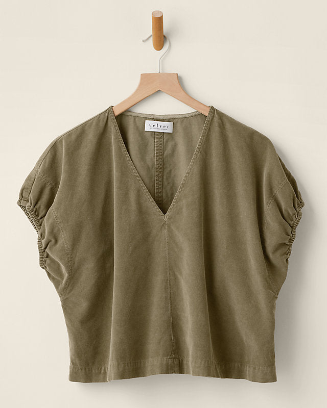 Velvet by Graham & Spencer Mai V-Neck Top