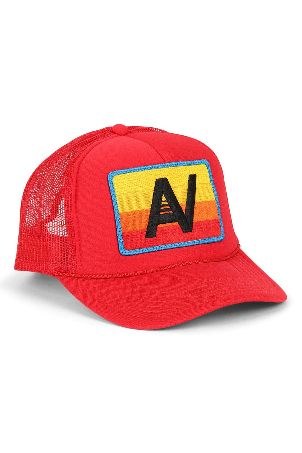 Aviator Nation Logo Rainbow Vintage Low Rise Trucker