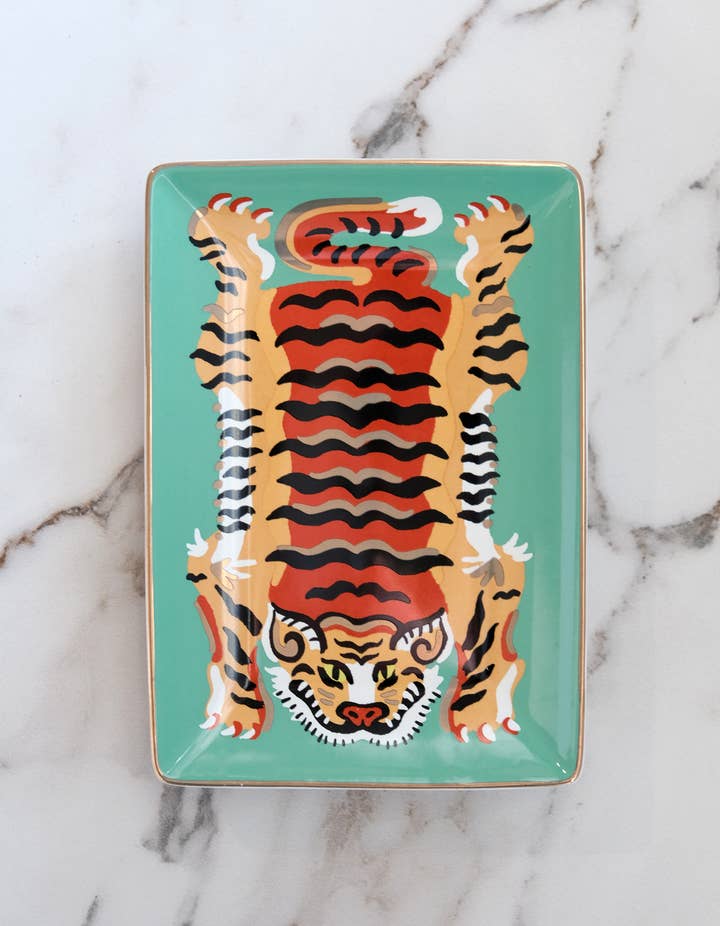 Idlewild Co. Porcelain Trinket Dish