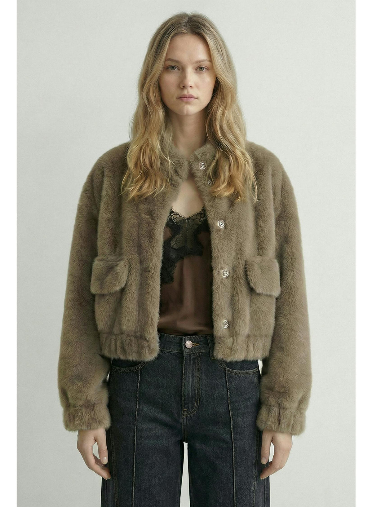 DELUC Badet Faux Fur Jacket