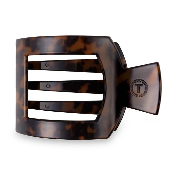 TELETIES Square Flat Hair Clip - Small