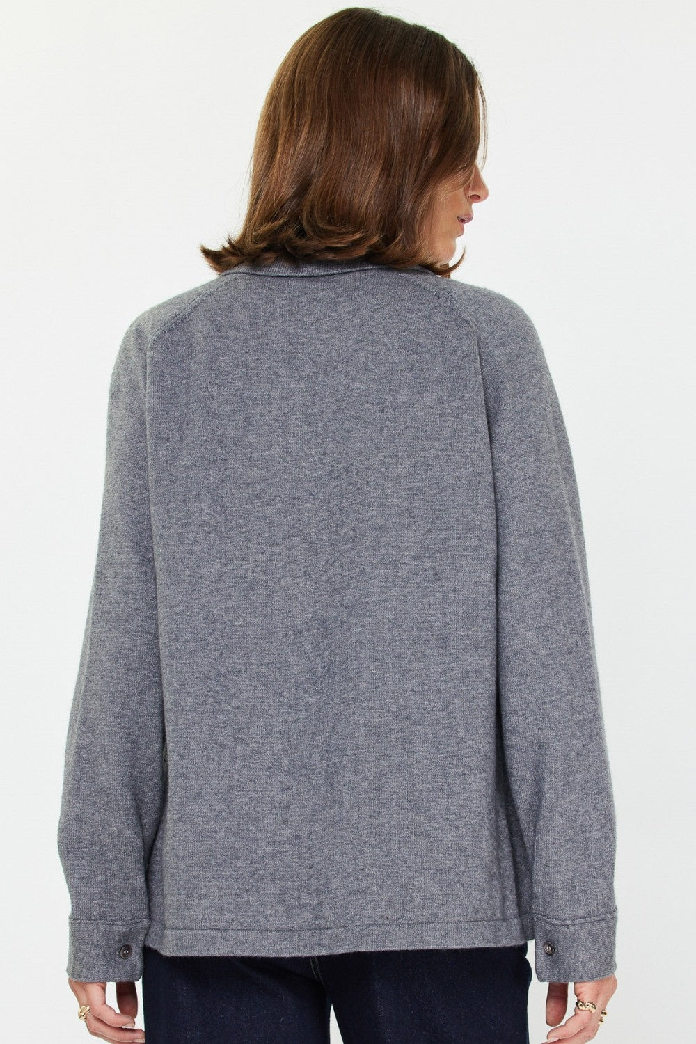 NYLAND Decima Button Up LS Knit Shacket