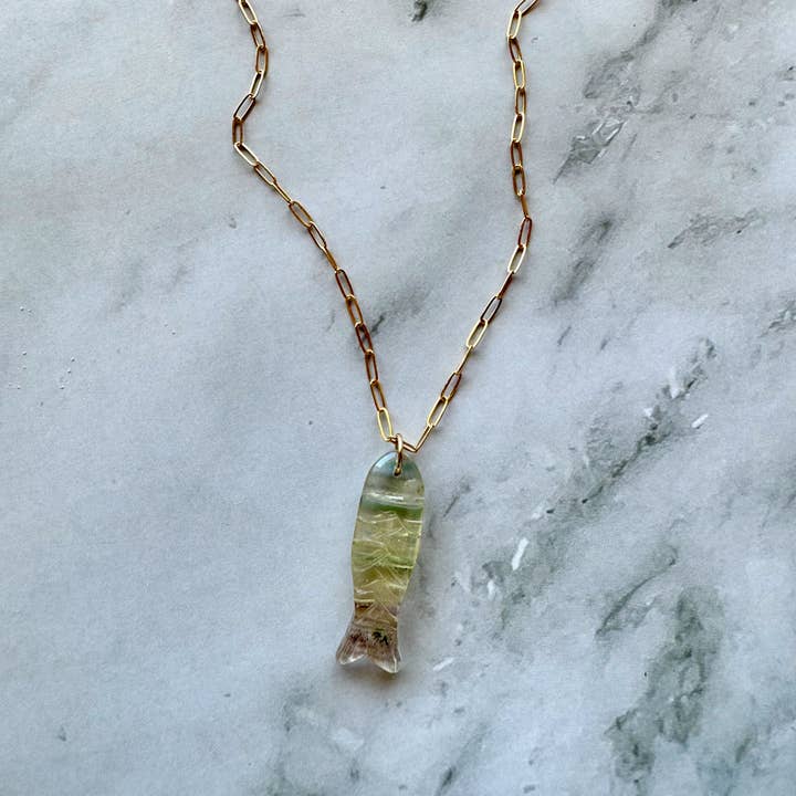 Jessica Matrasko Asier Fish Necklace