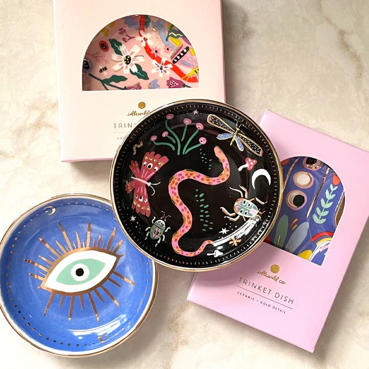 Idlewild Co. Porcelain Trinket Dish