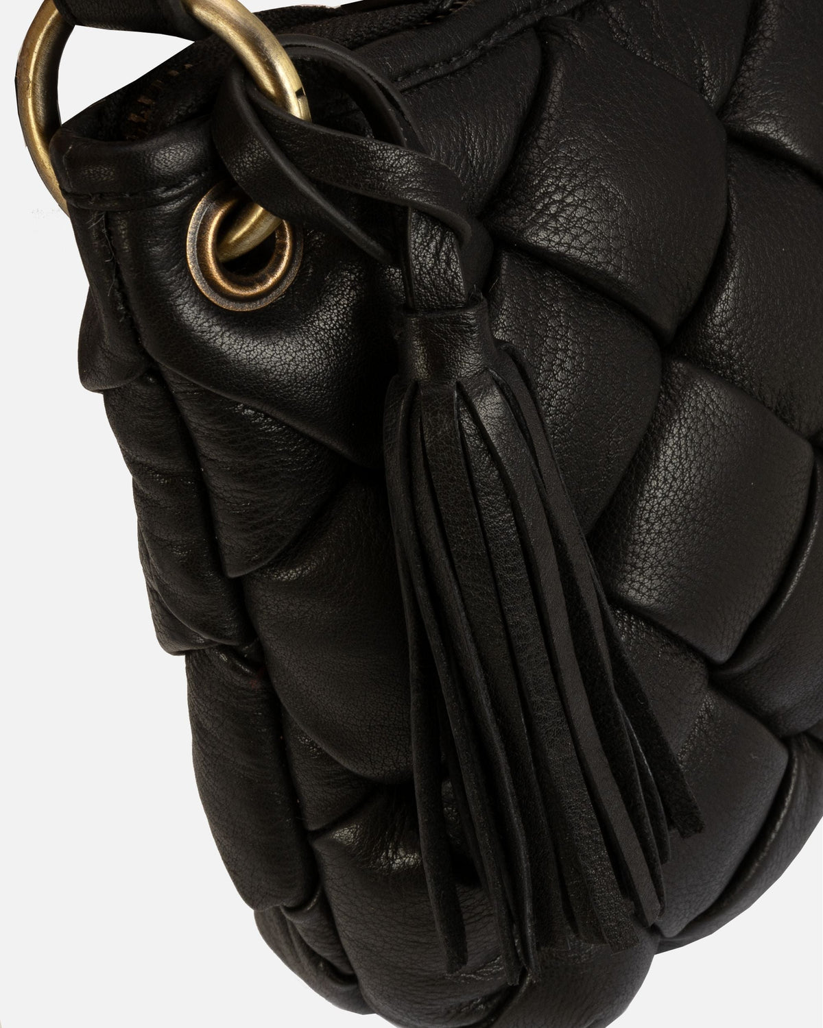 Amsterdam Heritage Wang Woven Leather Shoulder Bag