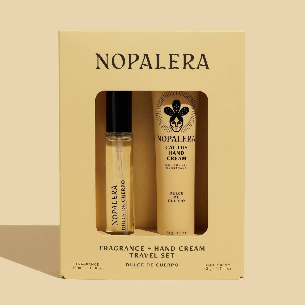 Nopalera Hand Cream + Travel Fragrance Set Dulce de Cuerpo