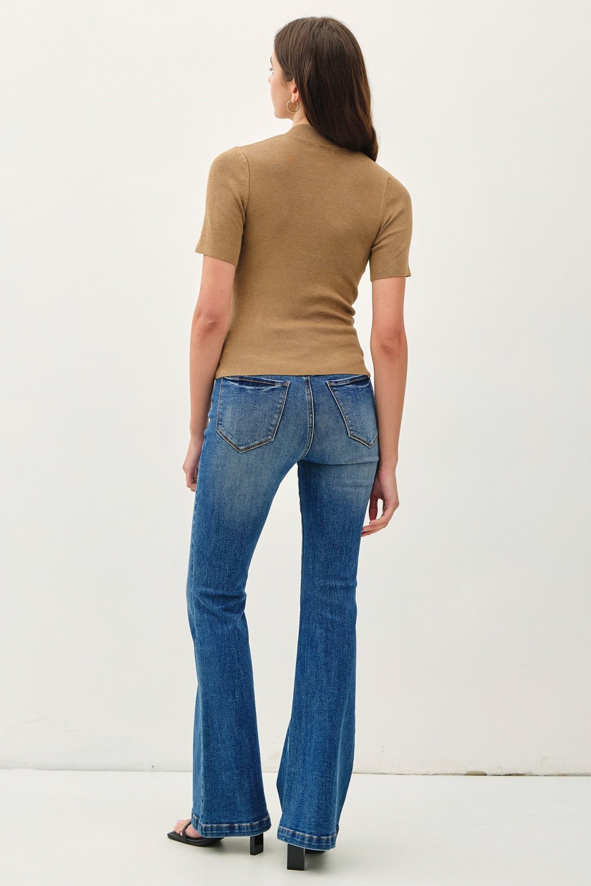 NYLAND Mable S/S Ribbed Sweater