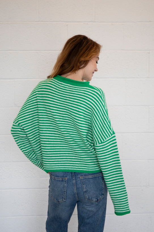 Things Between Piper Cardigan - Mini Striped