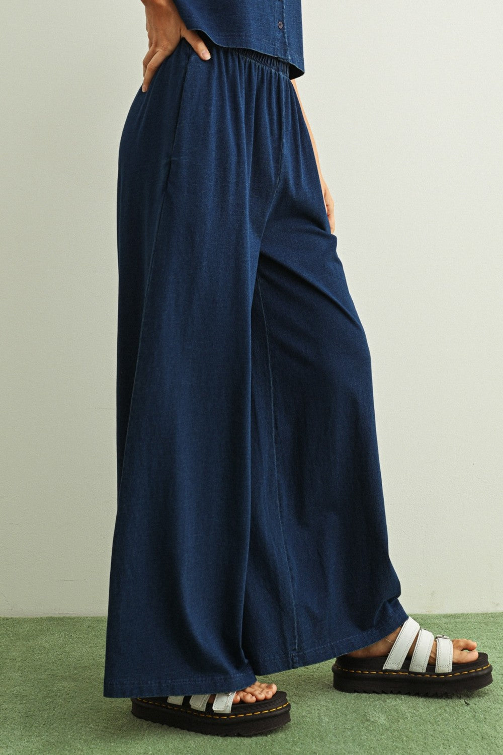NYLAND Cricket Dye and Wash Knitted Pants