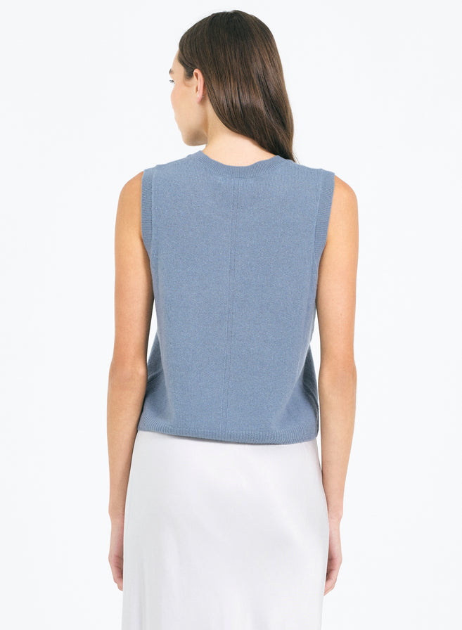 One Grey Day Forbes Sleeveless Tee