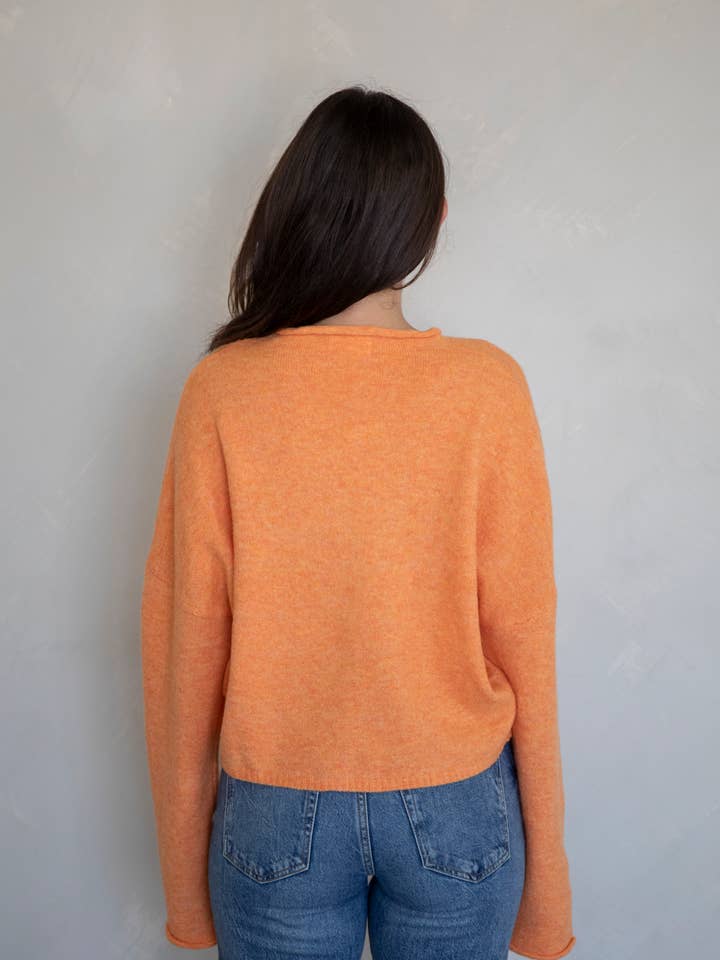 Things Between Piper Cardigan Orange