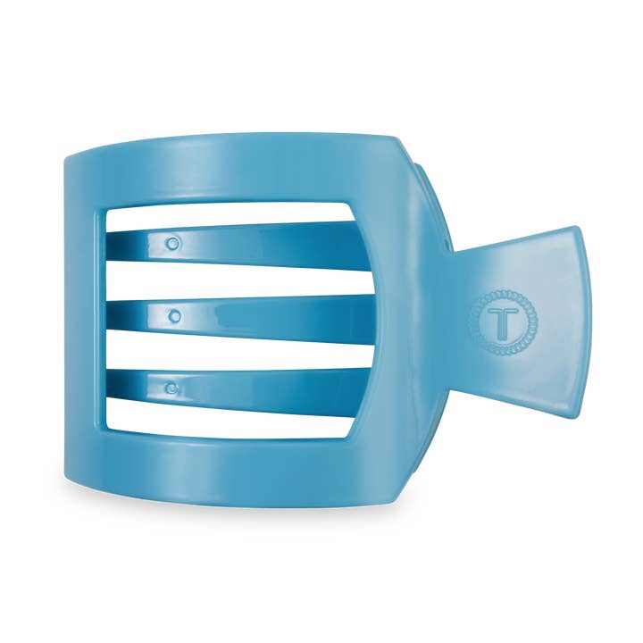 TELETIES Square Flat Hair Clip - Medium