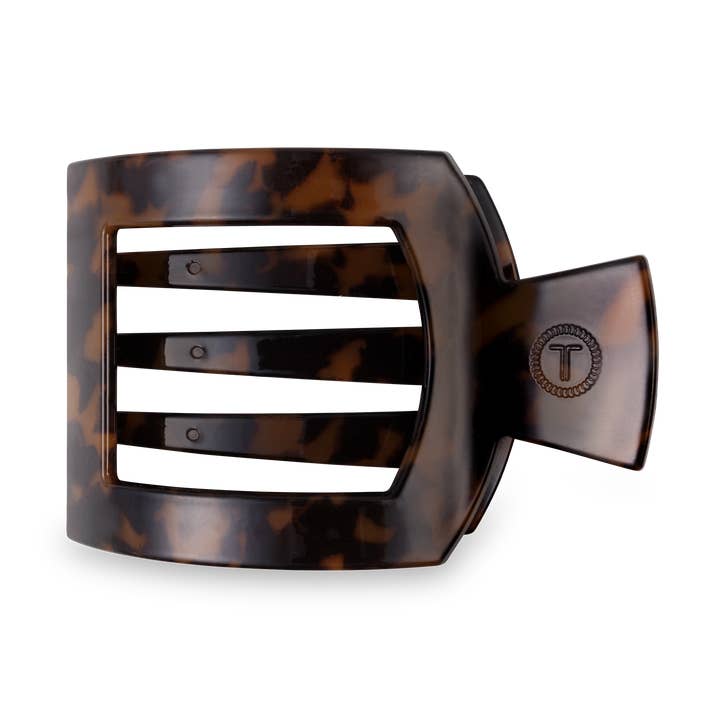 TELETIES Square Flat Hair Clip - Medium