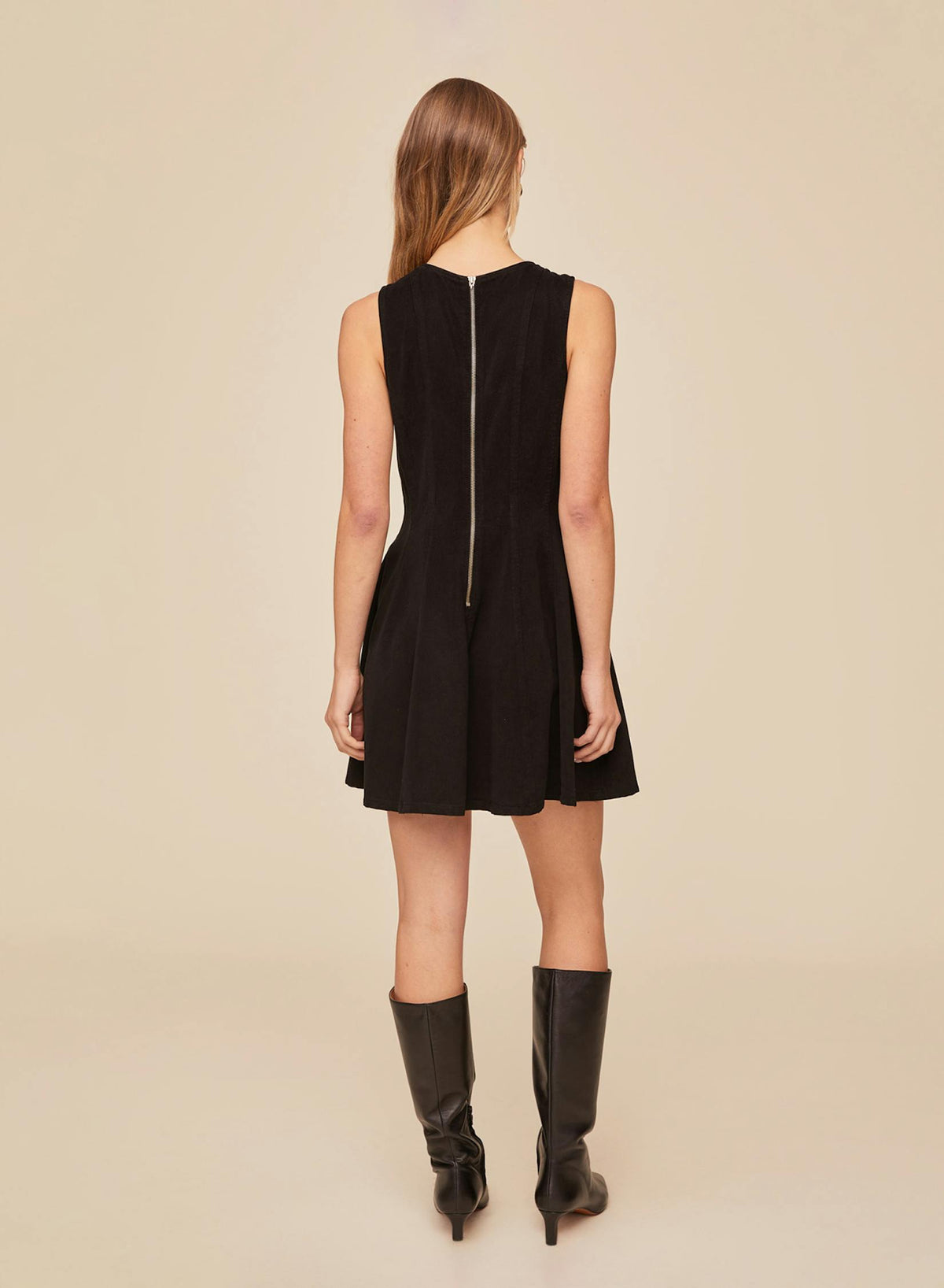 Bella Dahl Sleeveless Seamed Fit and Flare Dress