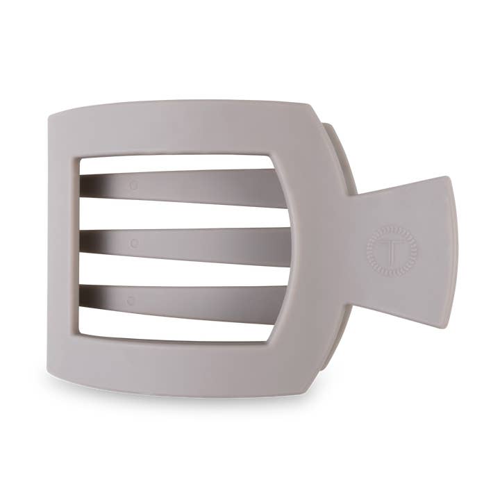 TELETIES Square Flat Hair Clip - Small
