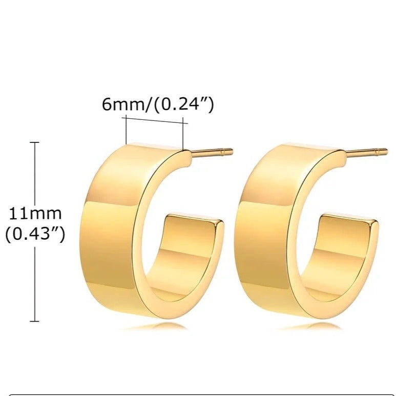 SAHIRA Wyatt Mini Hoop