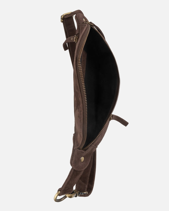 Amsterdam Heritage Belle | Suede Leather Belt Bag