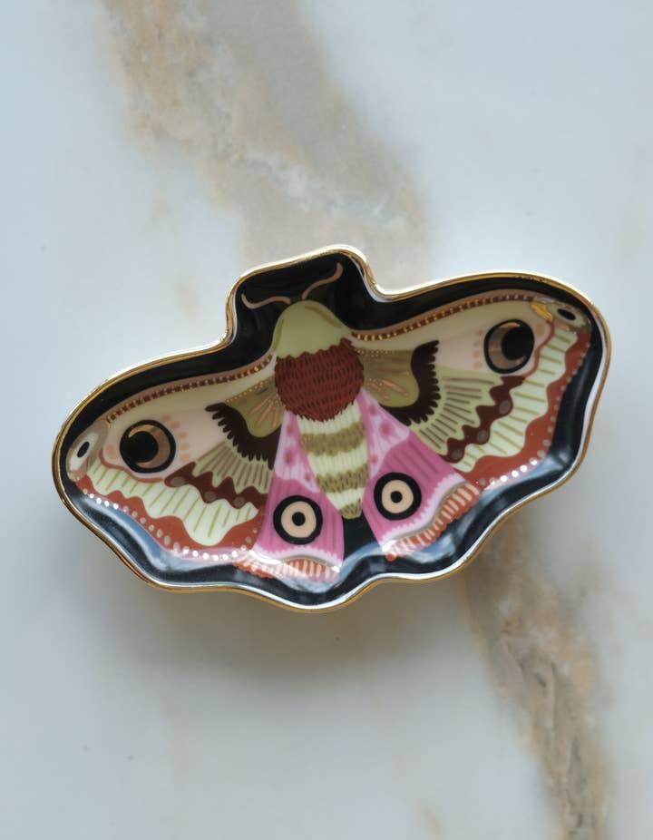 Idlewild Co. Porcelain Trinket Dish