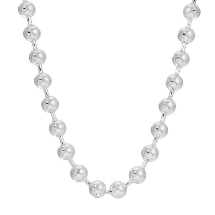 Splendid Iris Ball Chain Necklace - 8mm