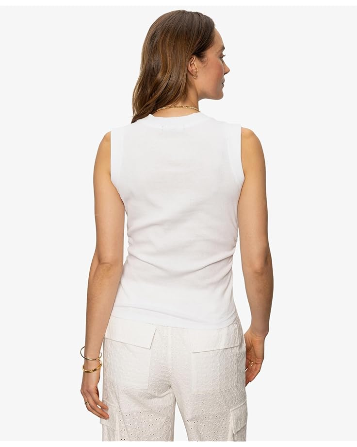 Sanctuary Ribbed Ruched Tank