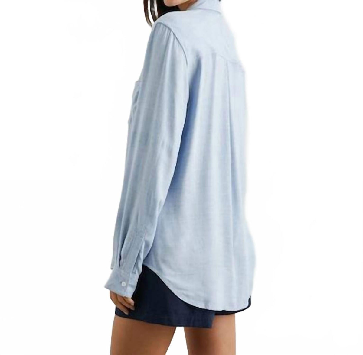 Rails Hunter Shirt in Chambray Heather