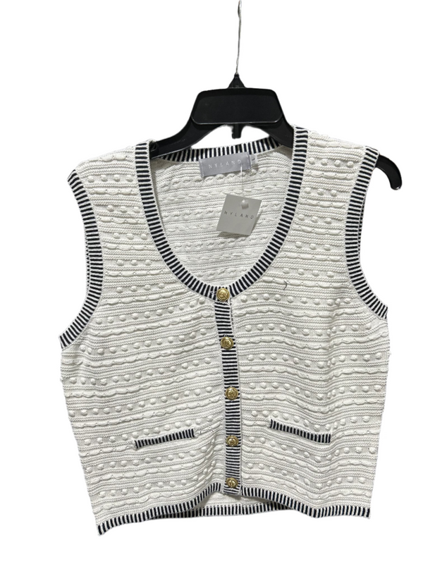 NYLAND Marceline Sleeveless Sweater Vest - Adorn