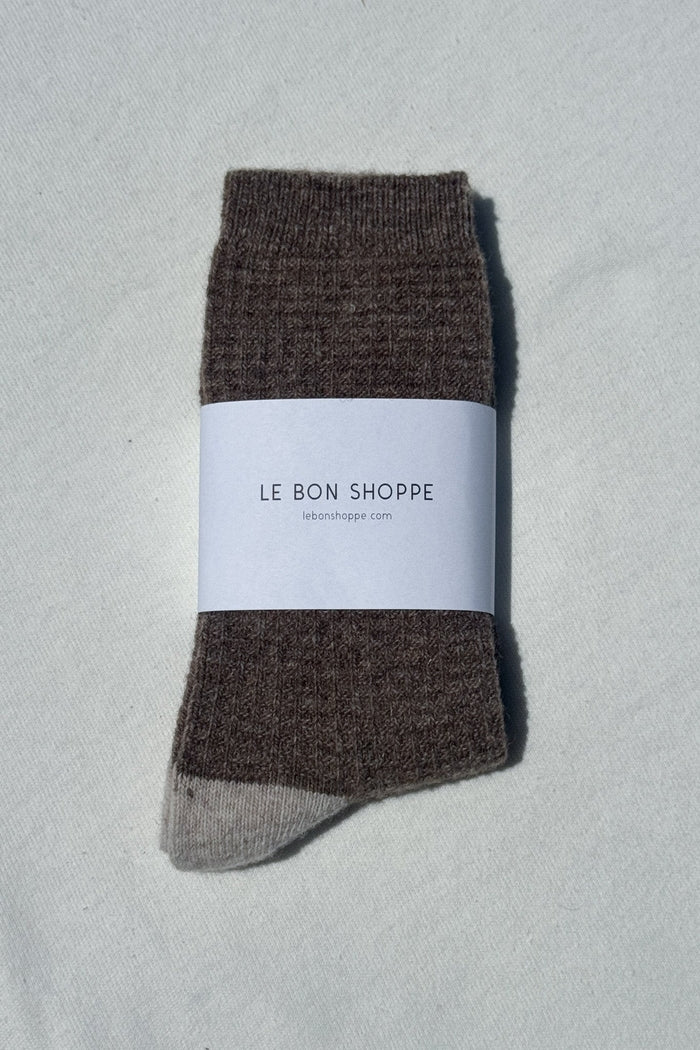 Le Bon Shoppe Wool Waffled Socks