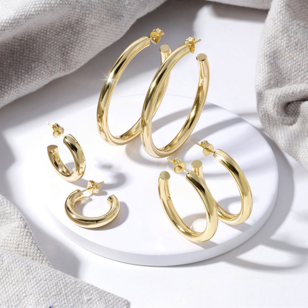 Splendid Iris The Perfect Hoop Earrings - Medium