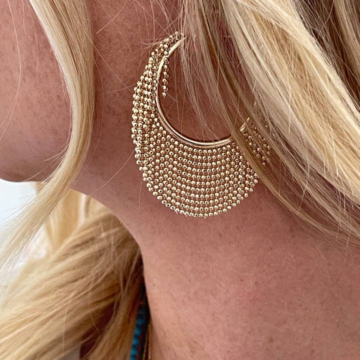 Jessica Matrasko Florence Hoop Earrings