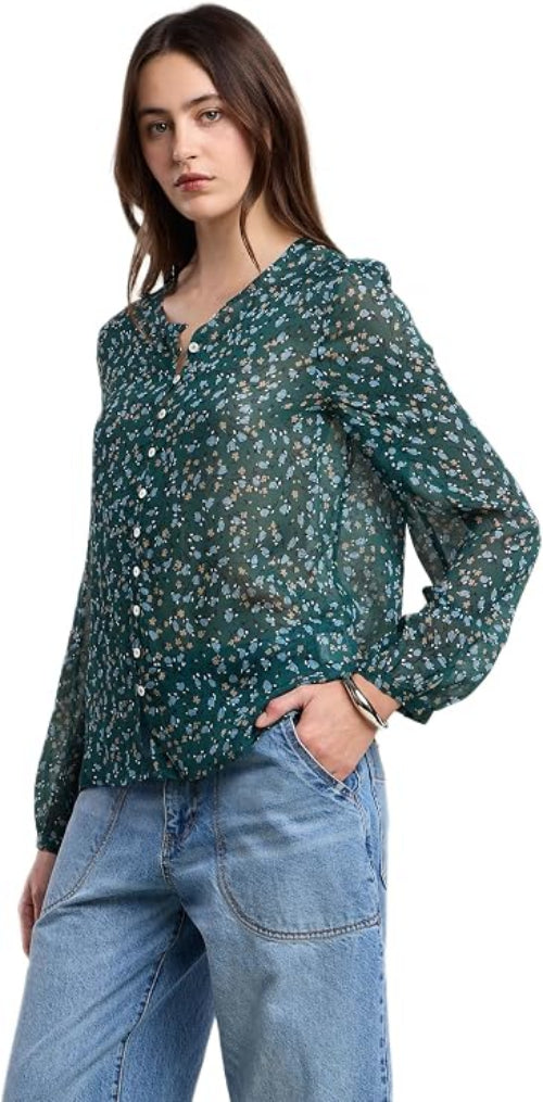 Velvet by Graham &amp; Spencer Aisha Top in Bluegrass