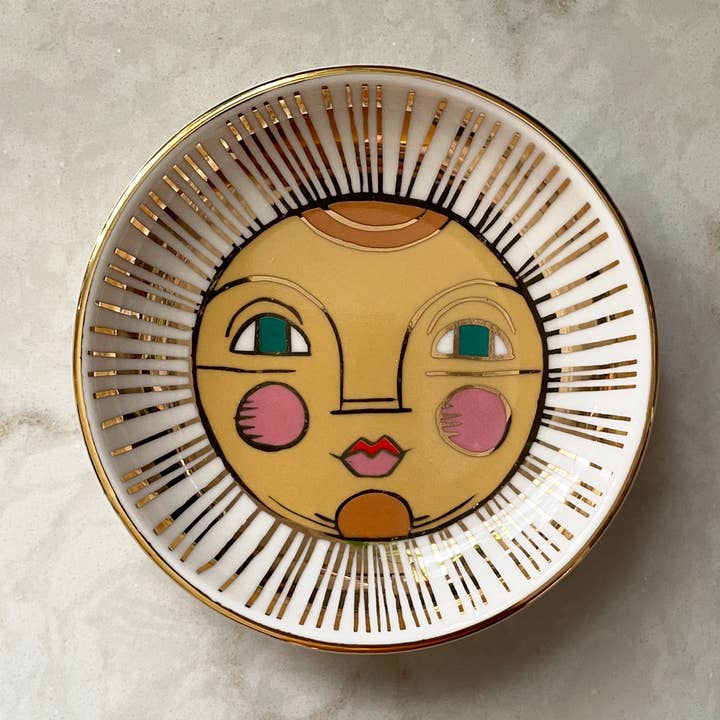 Idlewild Co. Porcelain Trinket Dish