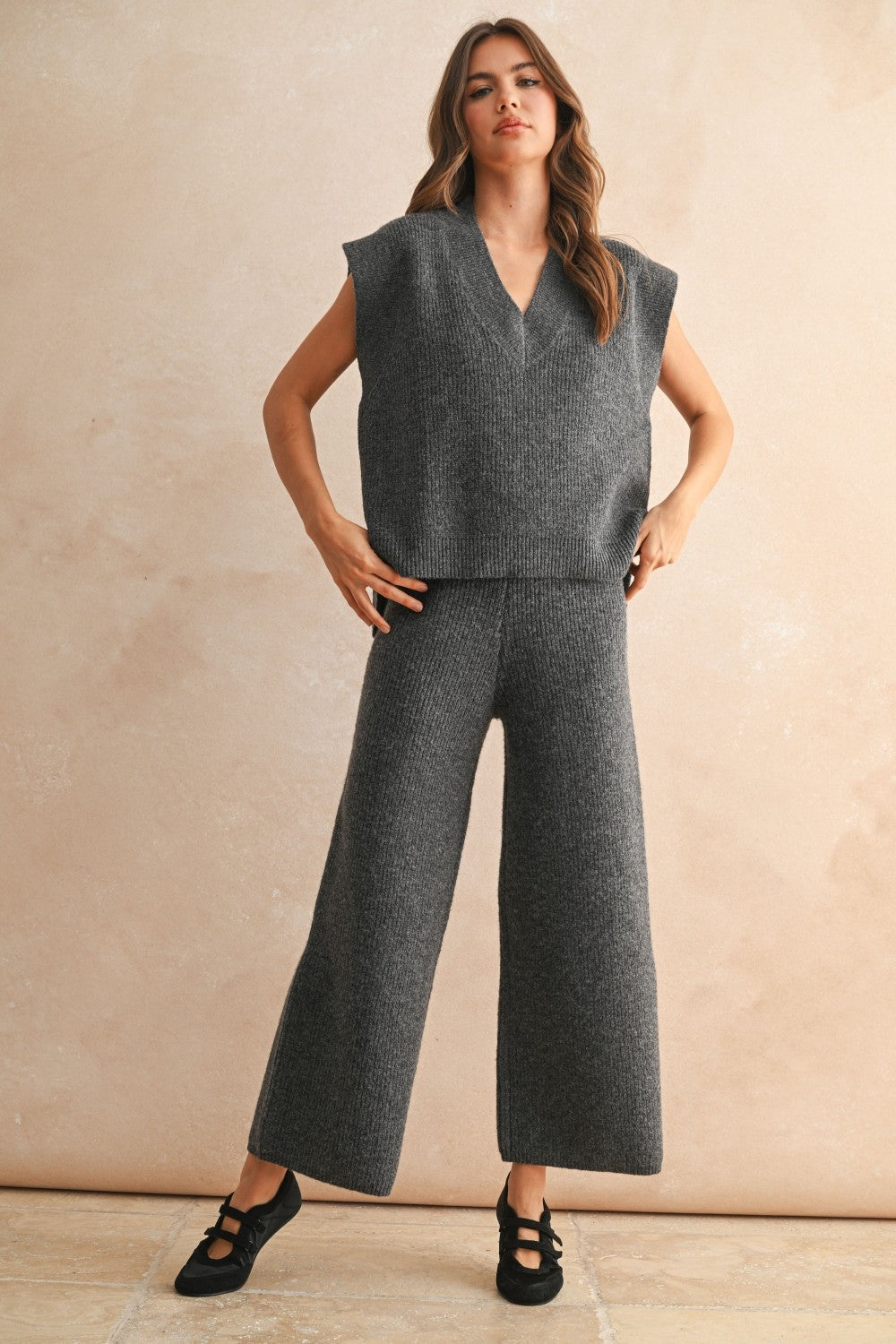 NYLAND Agnes V-Neck Sweater Vest