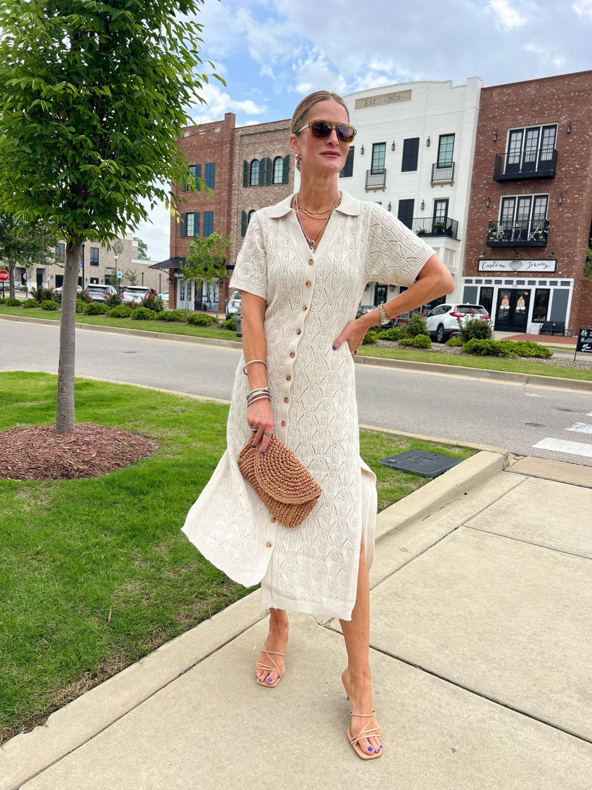 DELUC Aveiro Knit Dress