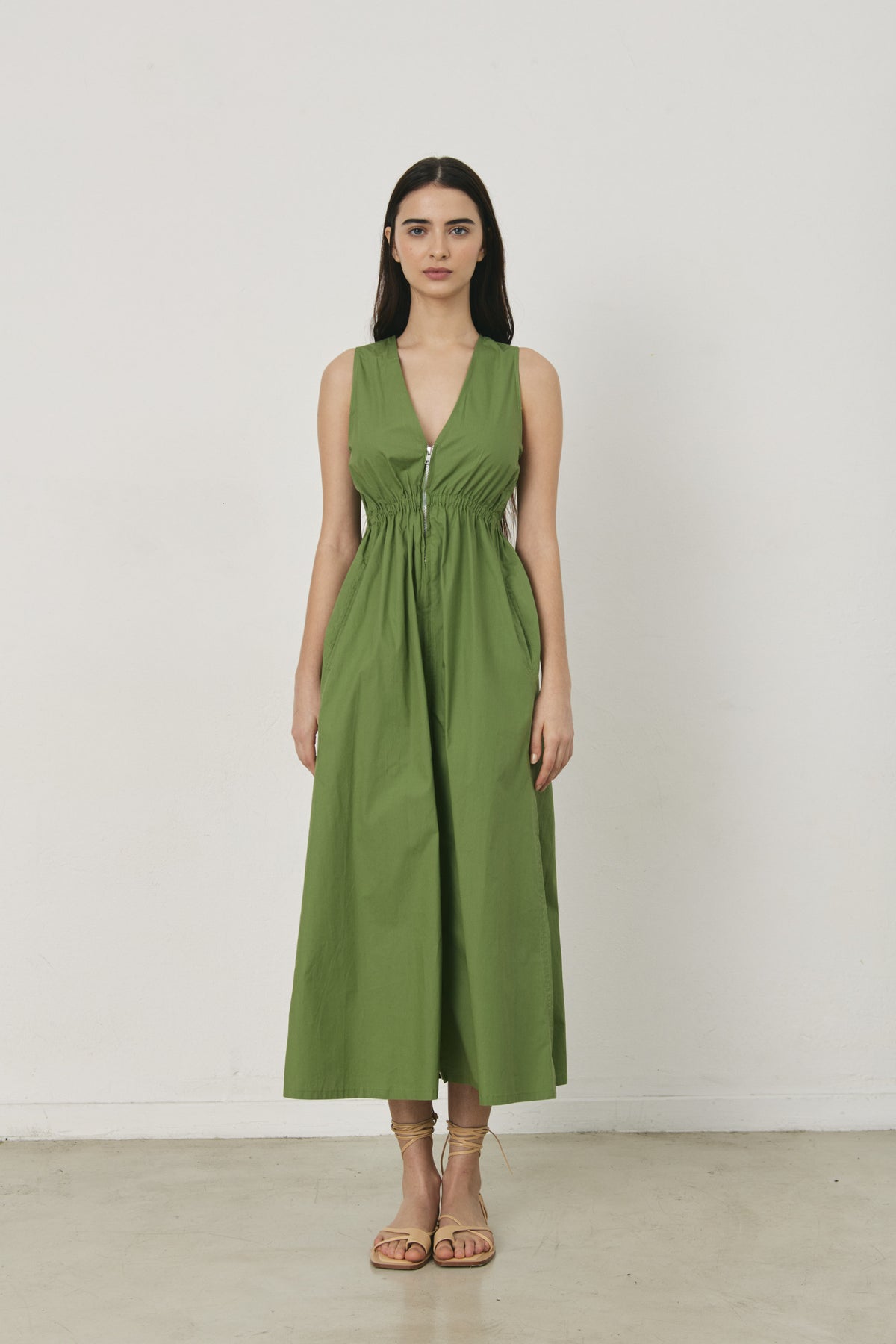 DELUC Rubens Dress Olive