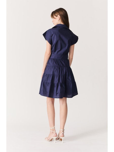 DELUC Murillo Dress in Blue Marine