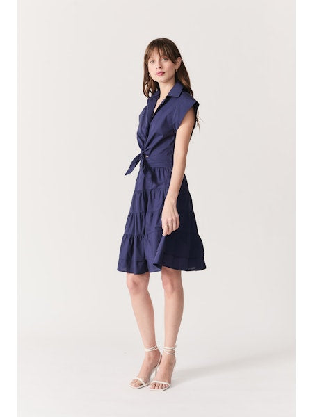 DELUC Murillo Dress in Blue Marine