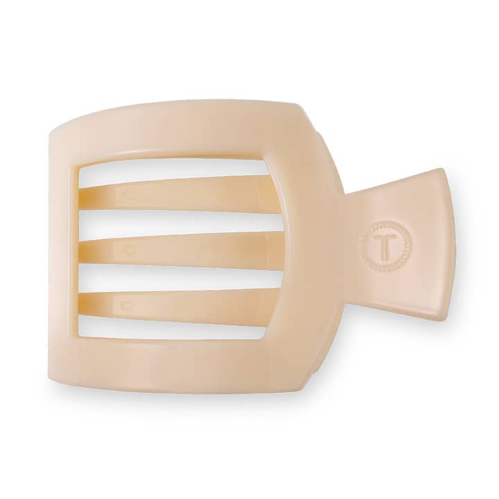 TELETIES Square Flat Hair Clip - Small